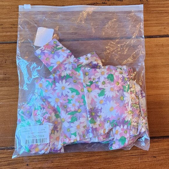 Younger Tree - Baby Girls Cotton Vintage Floral Romper Size 90/9-12M NEW - Picture 7 of 7